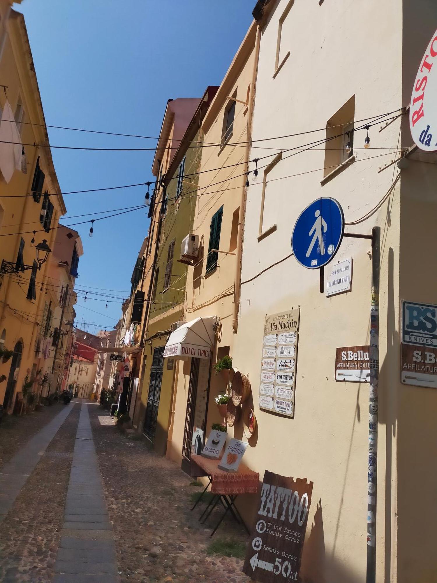 Nice Apt In A Street In Old Town Alghero Zewnętrze zdjęcie