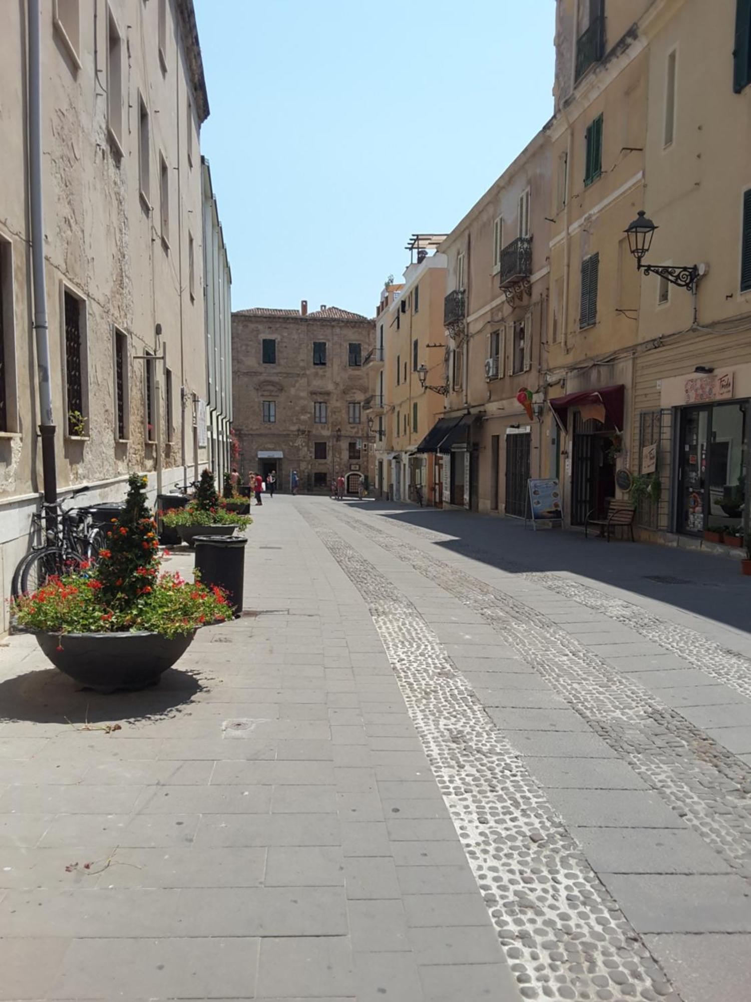 Nice Apt In A Street In Old Town Alghero Zewnętrze zdjęcie